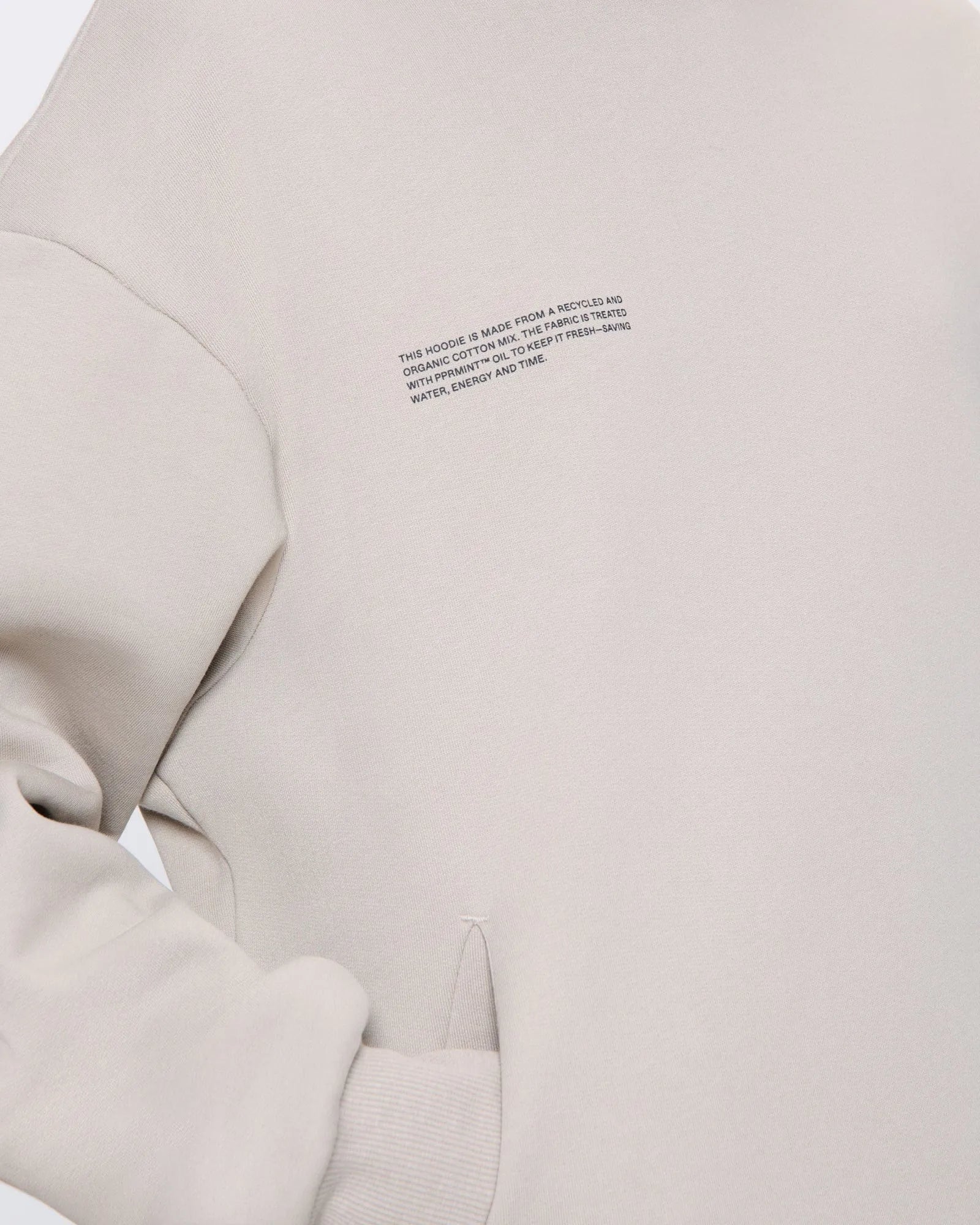 Pangaia Womens 365 Heavyweight Hoodie Stone